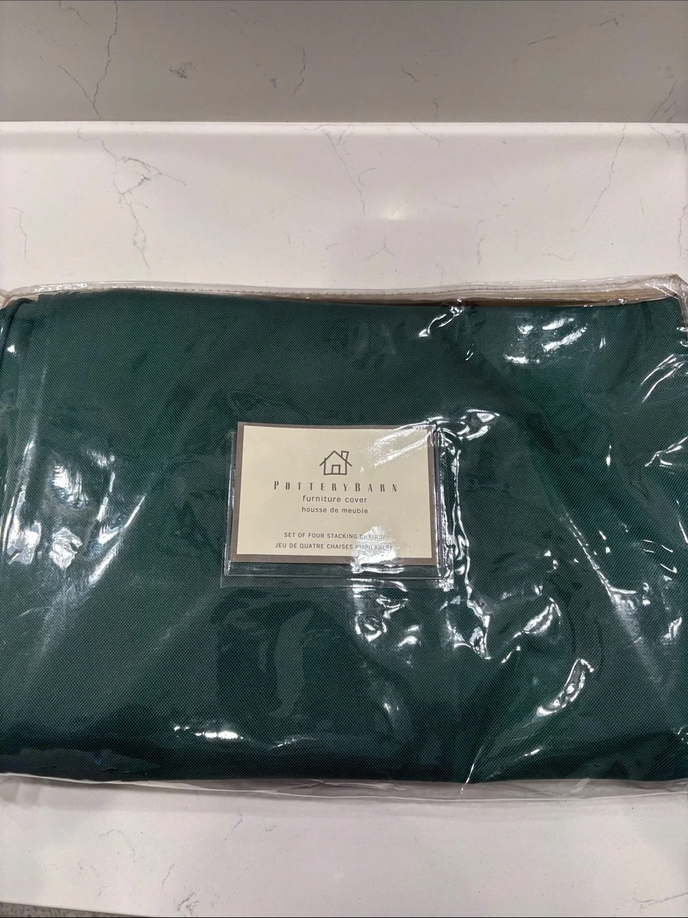 Pottery Barn Deep Green Furniture Cover